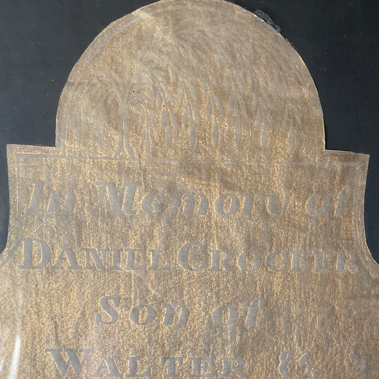 New England Gravestone Rubbing | 1835
