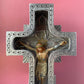 RESERVED Vintage Church Salvage Crucifix