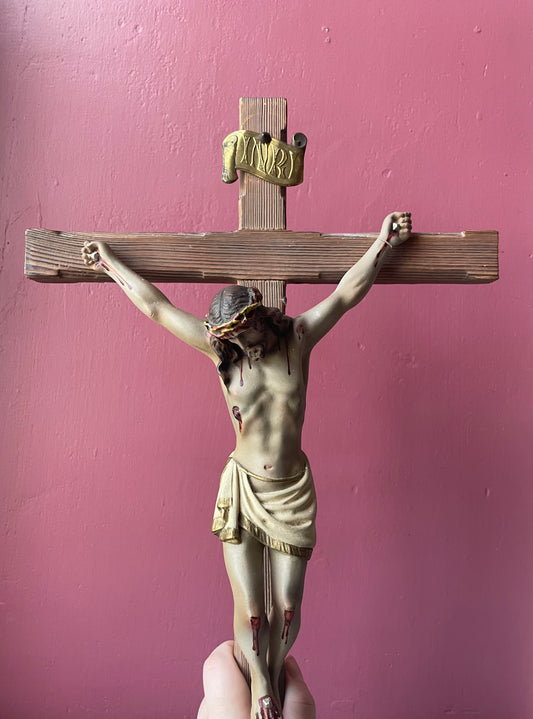 Large Vintage Crucifix