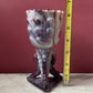 Victorian Slag Glass Goblet or Vase