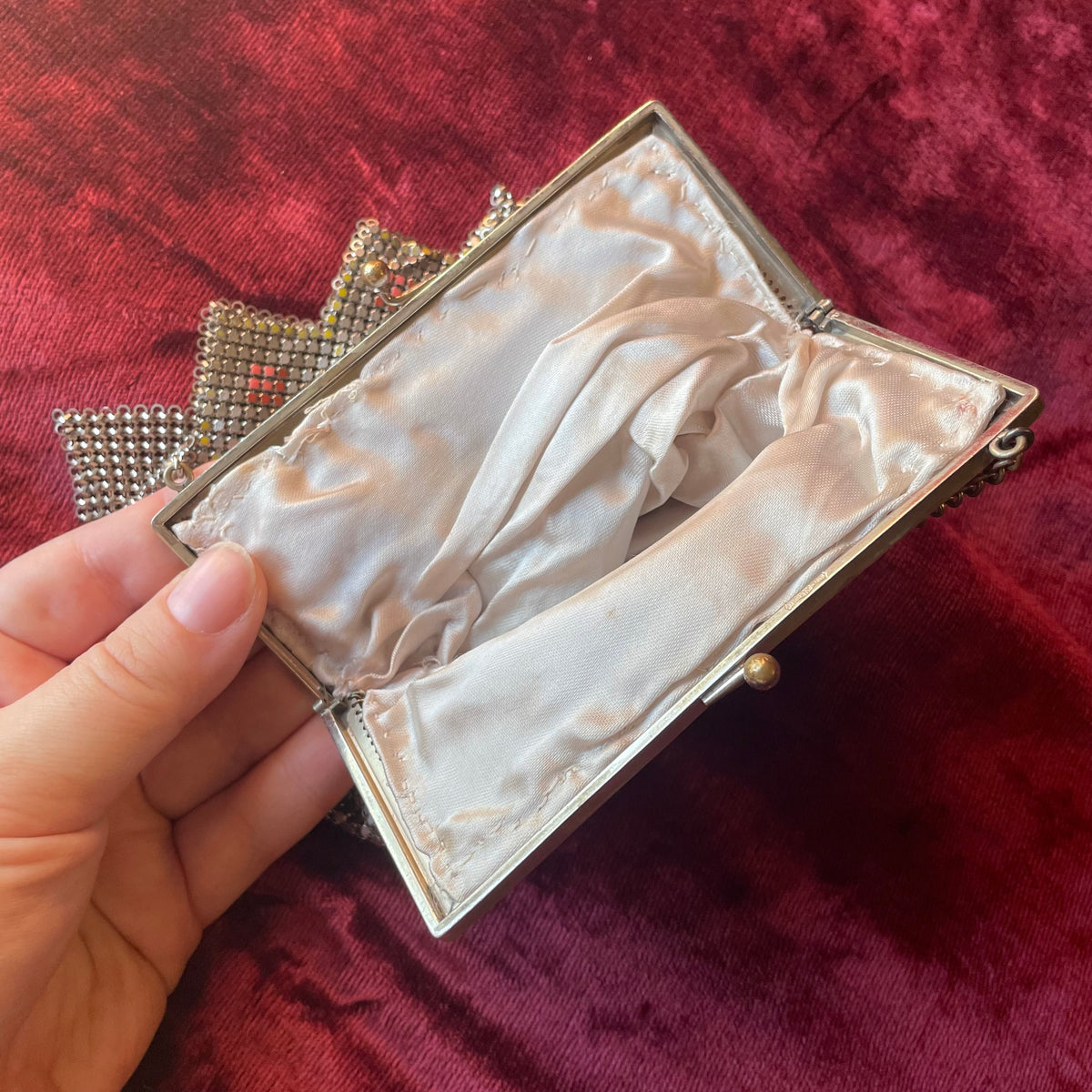 Antique Whiting & Davis Mesh Flapper Purse