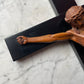 Large Antique Carved Wood Crucifix
