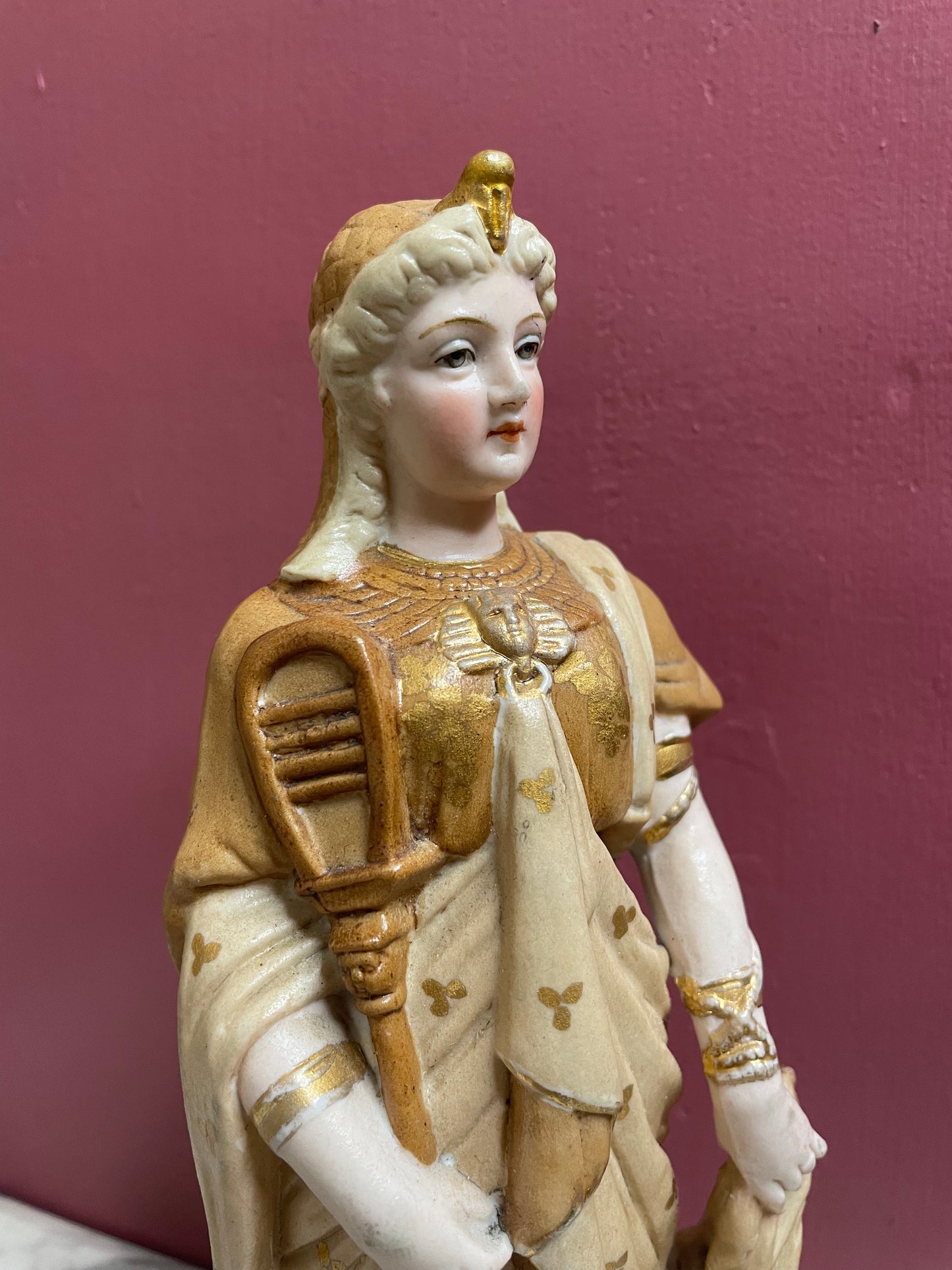 Antique Egyptian Revival Bisque Figure