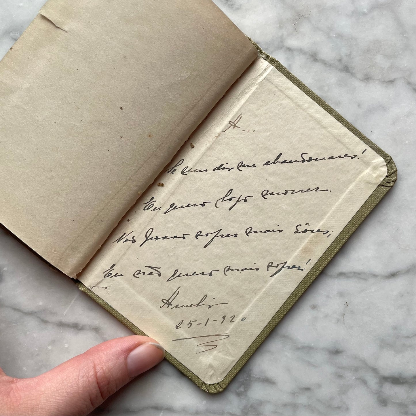 Antique Portuguese Souvenir Book