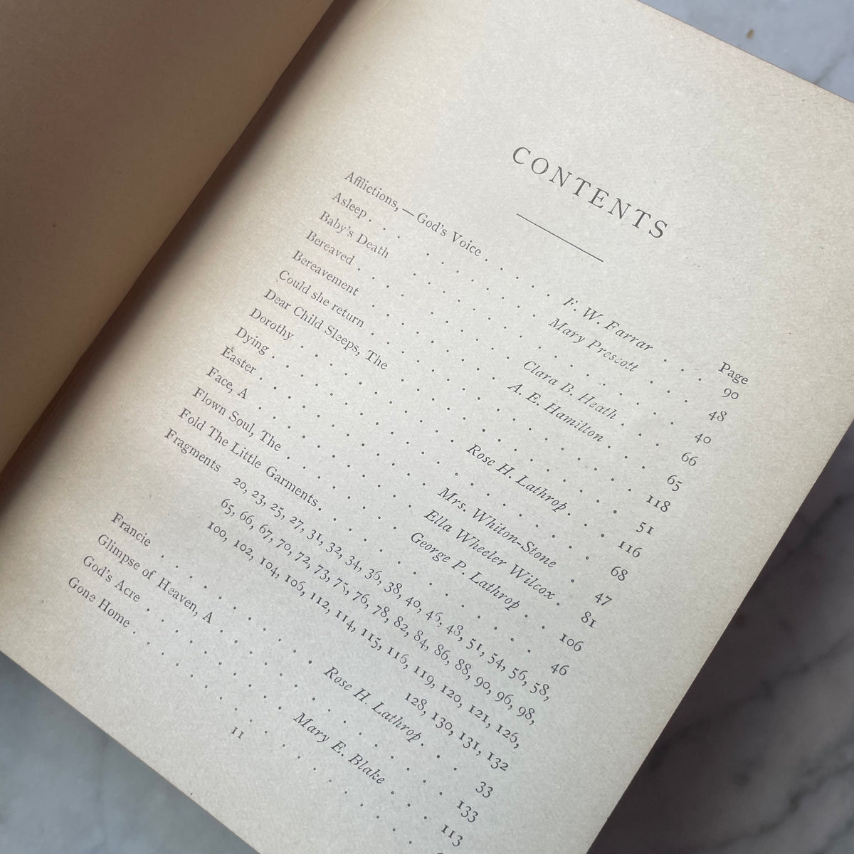 Our Glorified | Passages & Poems of Consolation | 1889