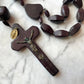 Oversized Antique Wall Rosary | Sainte Anne de Beaupré