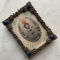 Antique Sacred Heart Canivete in Miniature Frame