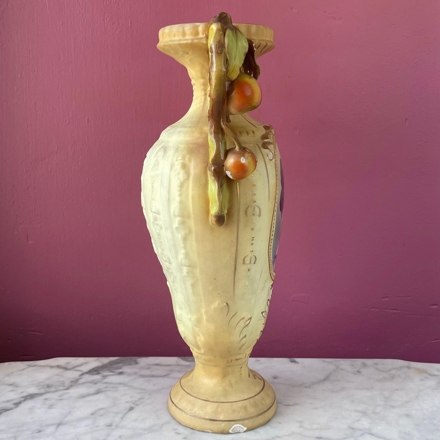 Antique Austrian Portrait Vase | R&H Robert Hanke