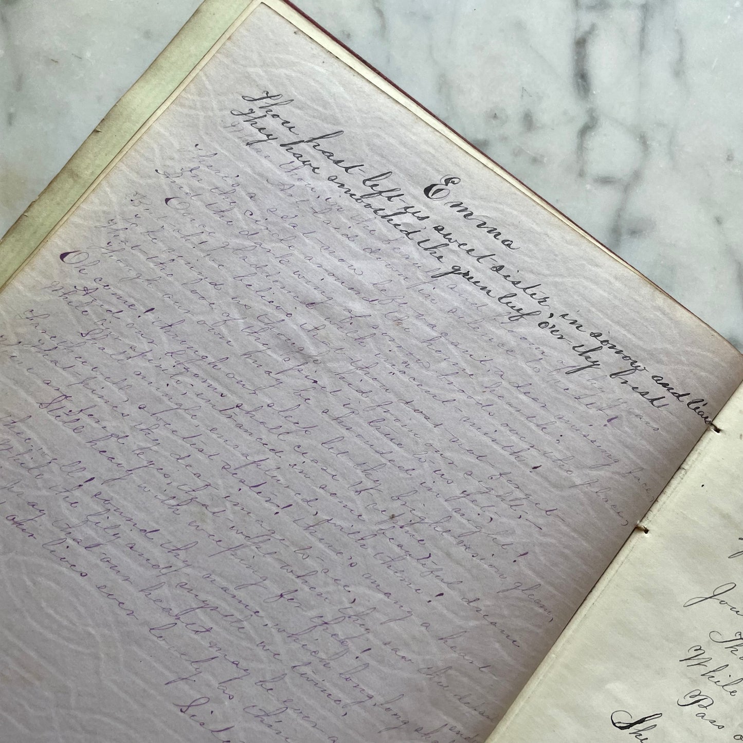 Victorian Mourning Album | Frances Eliza McCool | Portage, IN | 1858-1870s