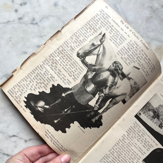 Antique Joan of Arc Scrapbook