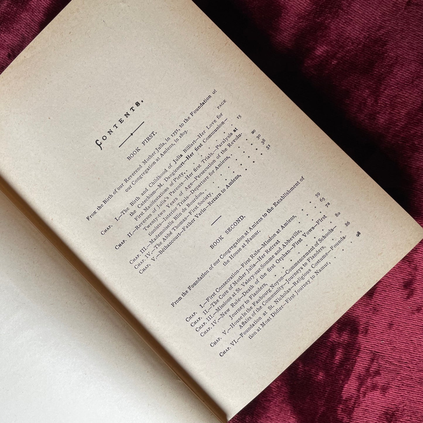 The Life of Reverend Mother Julia | 1896