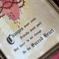 Antique Sacred Heart Painting
