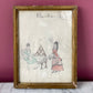 Victorian School Girl’s Sketch