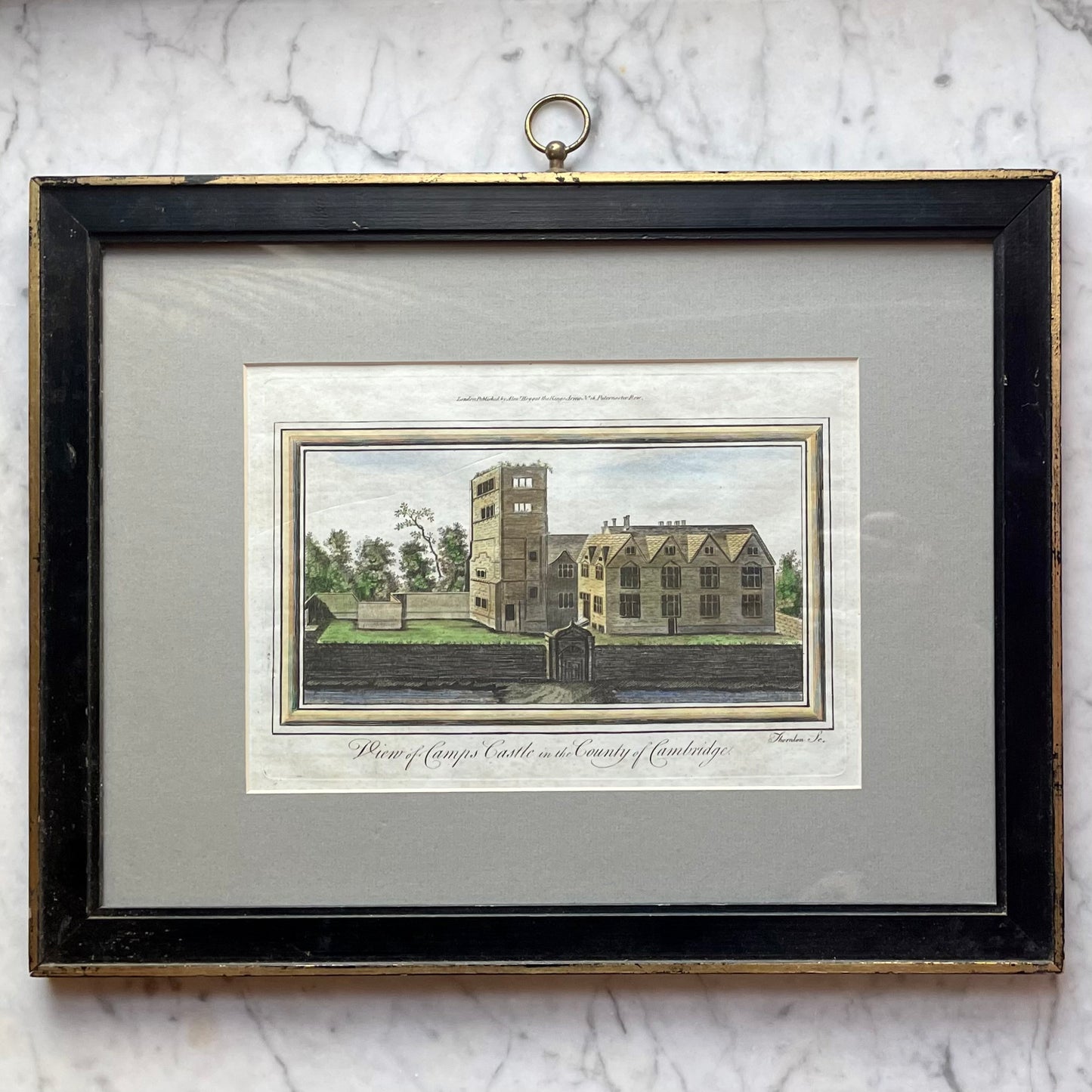 Camps Castle in the County of Cambridge | Alexander Hogg | 1780
