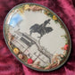 Antique Joan of Arc under Domed Glass