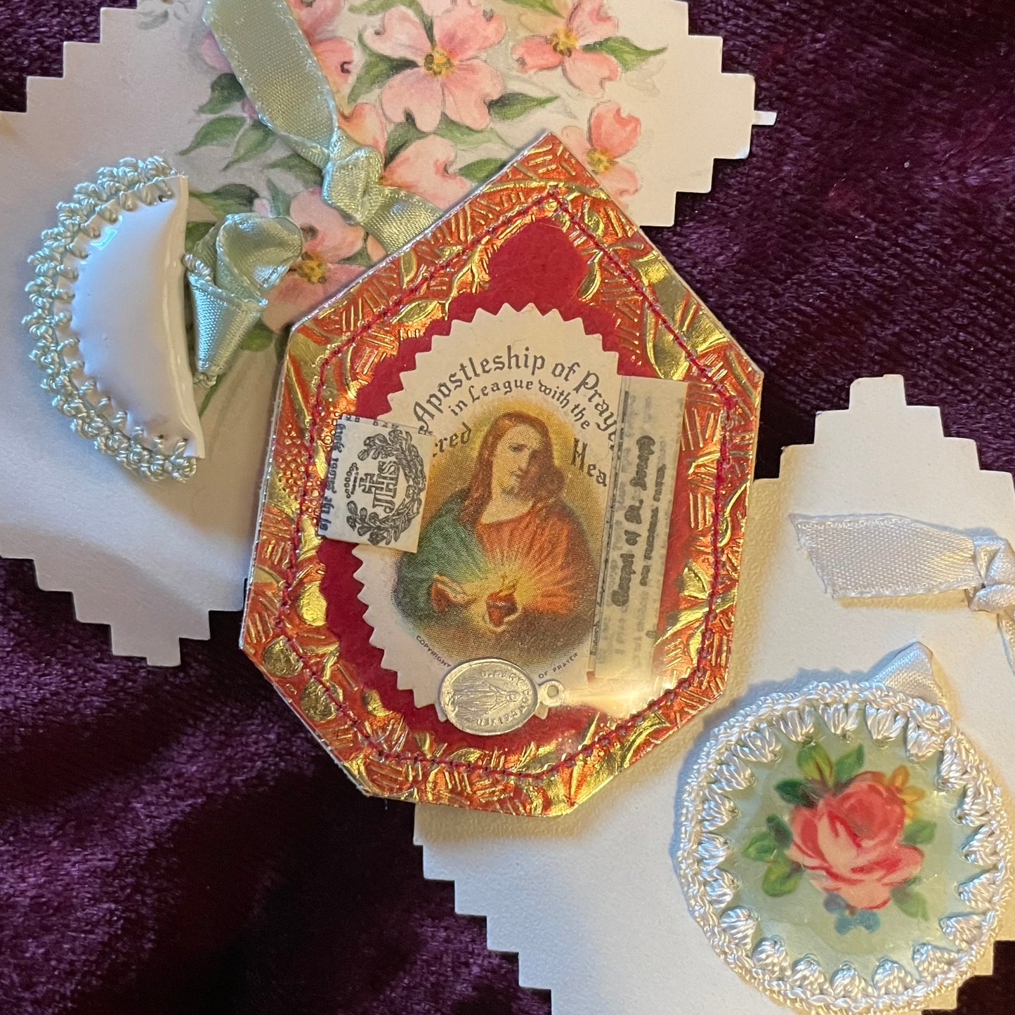 Vintage Pocket Prayer + Agnus Dei Lot