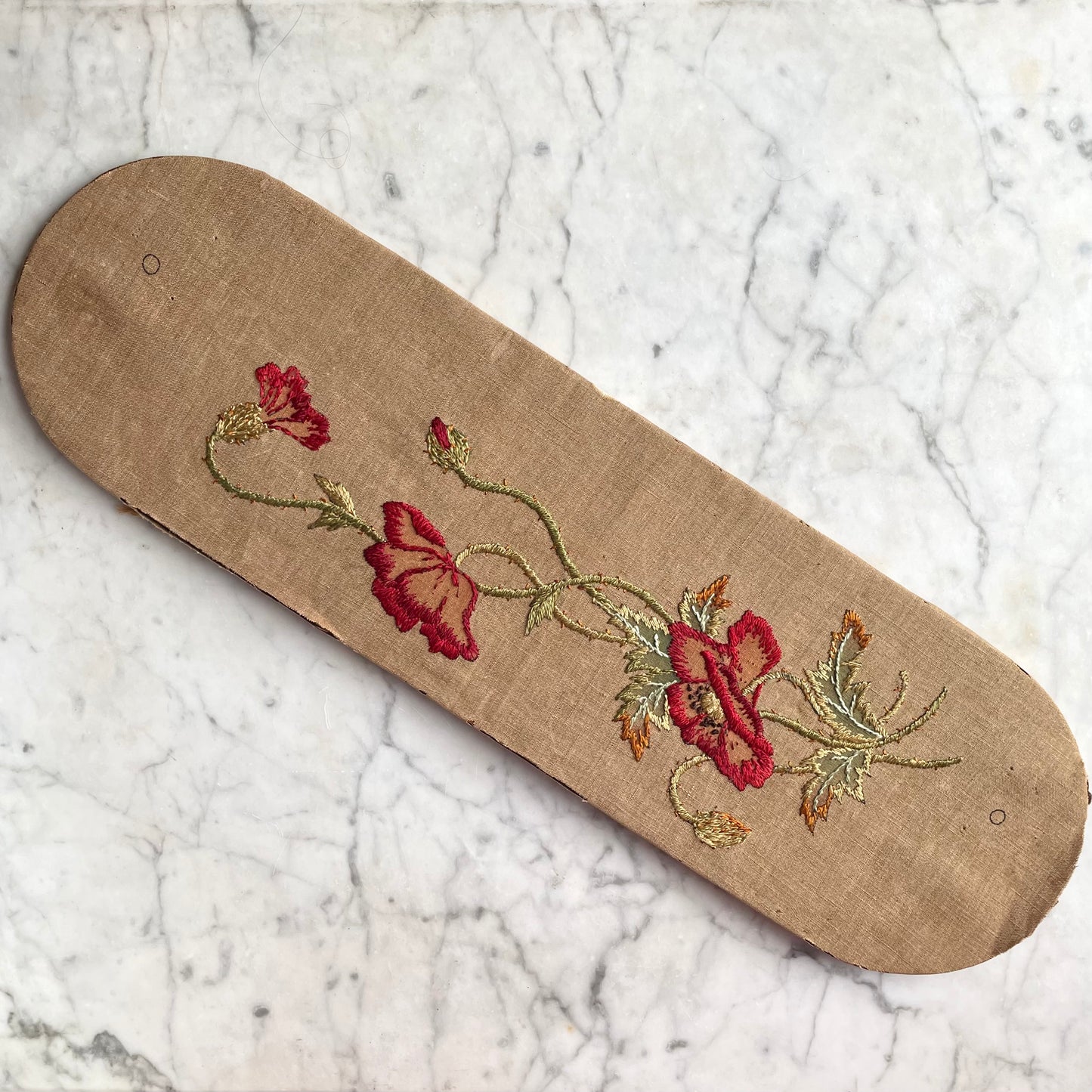 Antique Poppy Panel