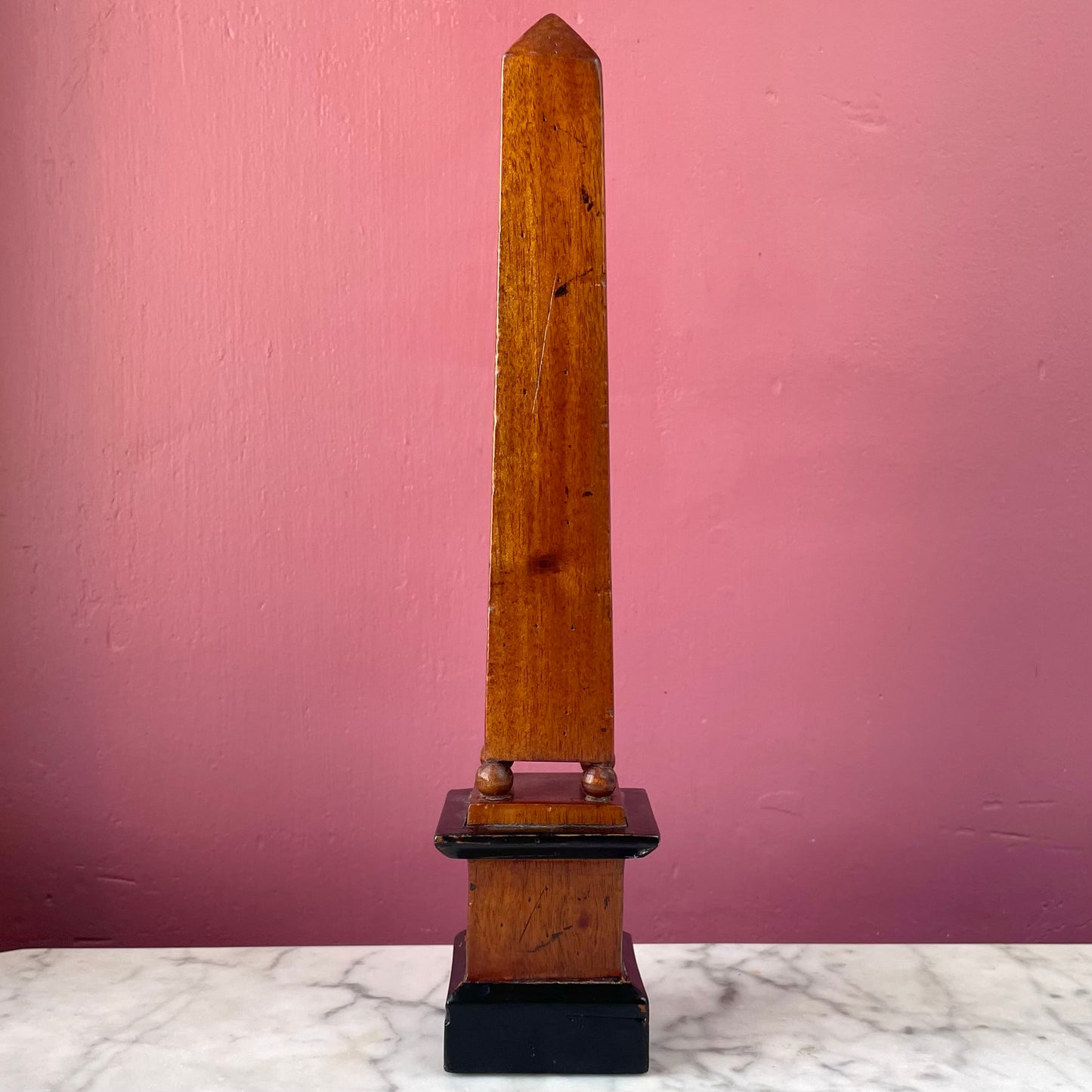 Vintage Wooden Obelisk