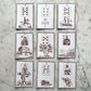 Vintage Lenormand Fortune Telling Cards