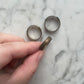 Victorian Cast Iron Hand Shaped Paperweight with Rings
