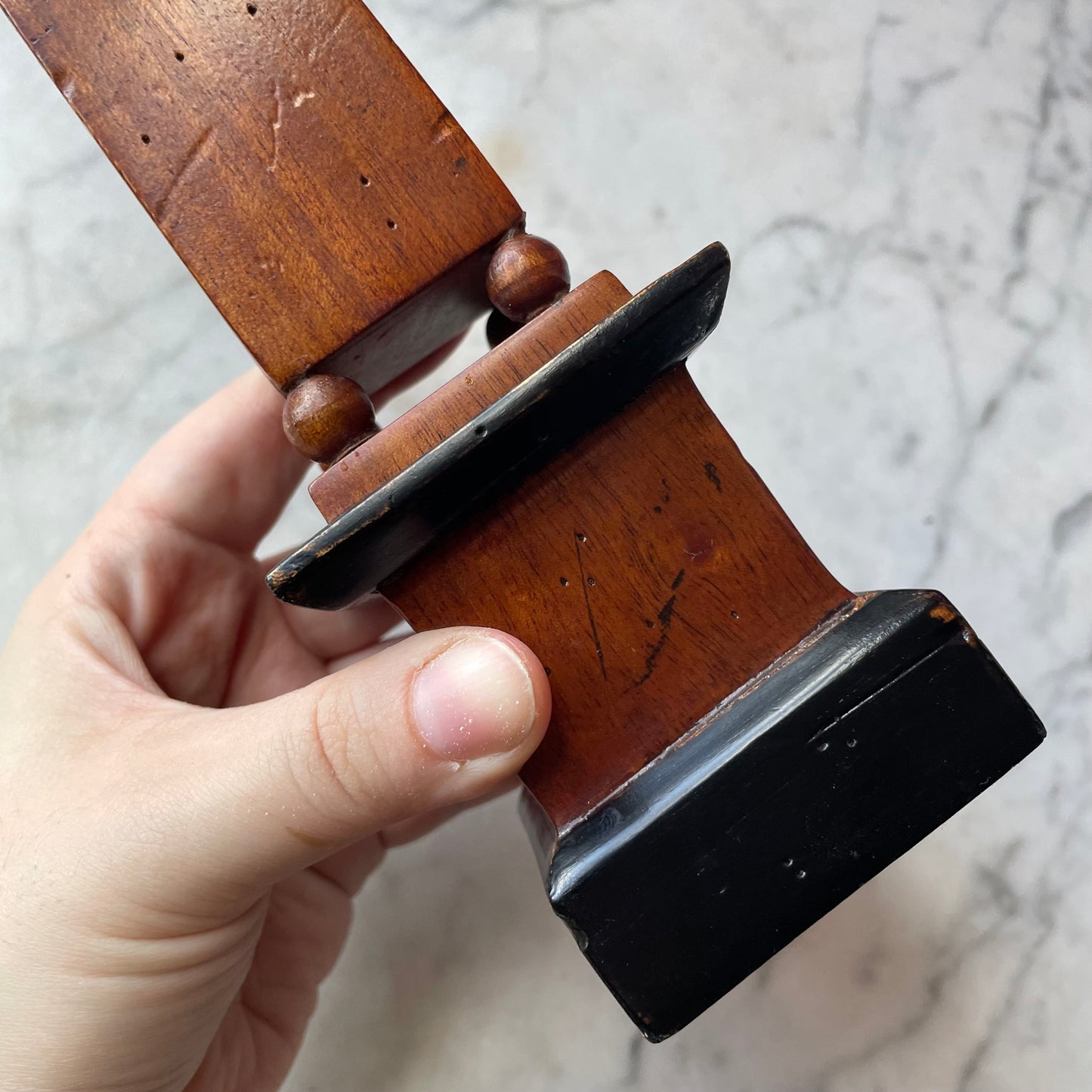 Vintage Wooden Obelisk