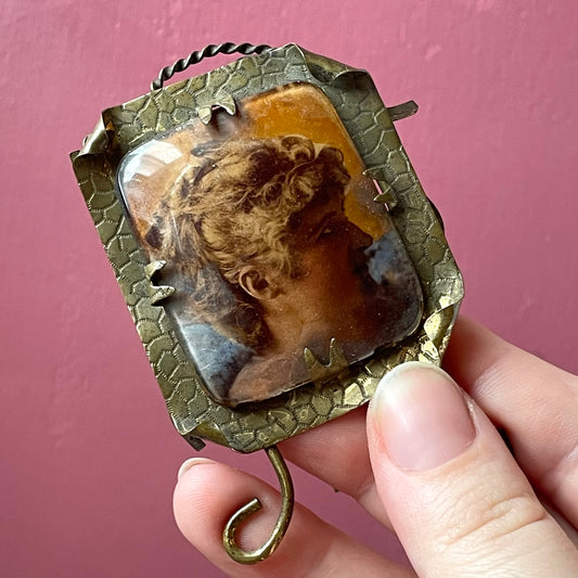 Victorian Miniature Framed Photo