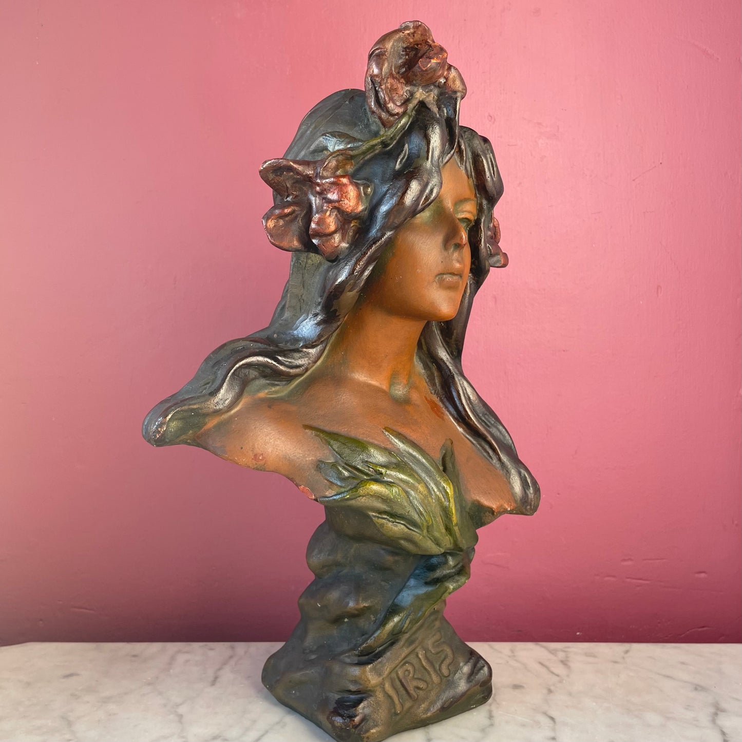 Art Nouveau Bust | Iris | Emmanuel Villanis