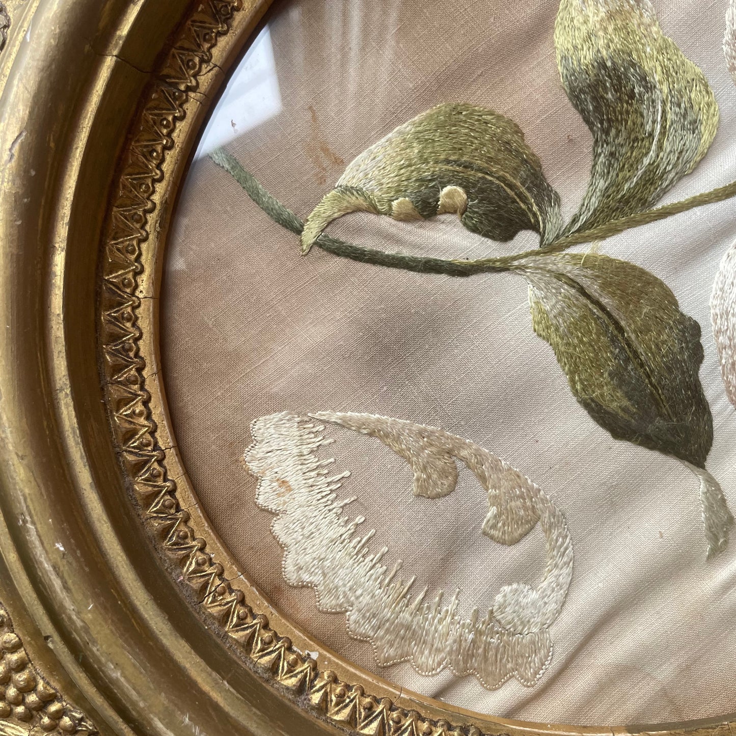 Antique Orchid Embroidery
