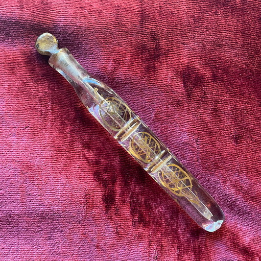 Antique Victorian Laydown Perfume Bottle