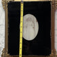 Antique Post Mortem Photo on Glass | Infant in Casket