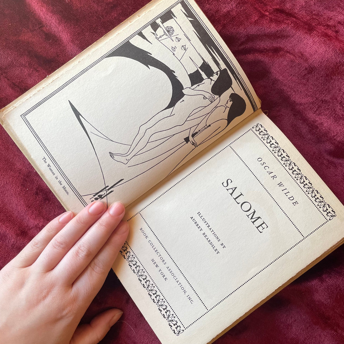 Salome by Oscar Wilde illustrated by Aubrey Beardsley | 1930s