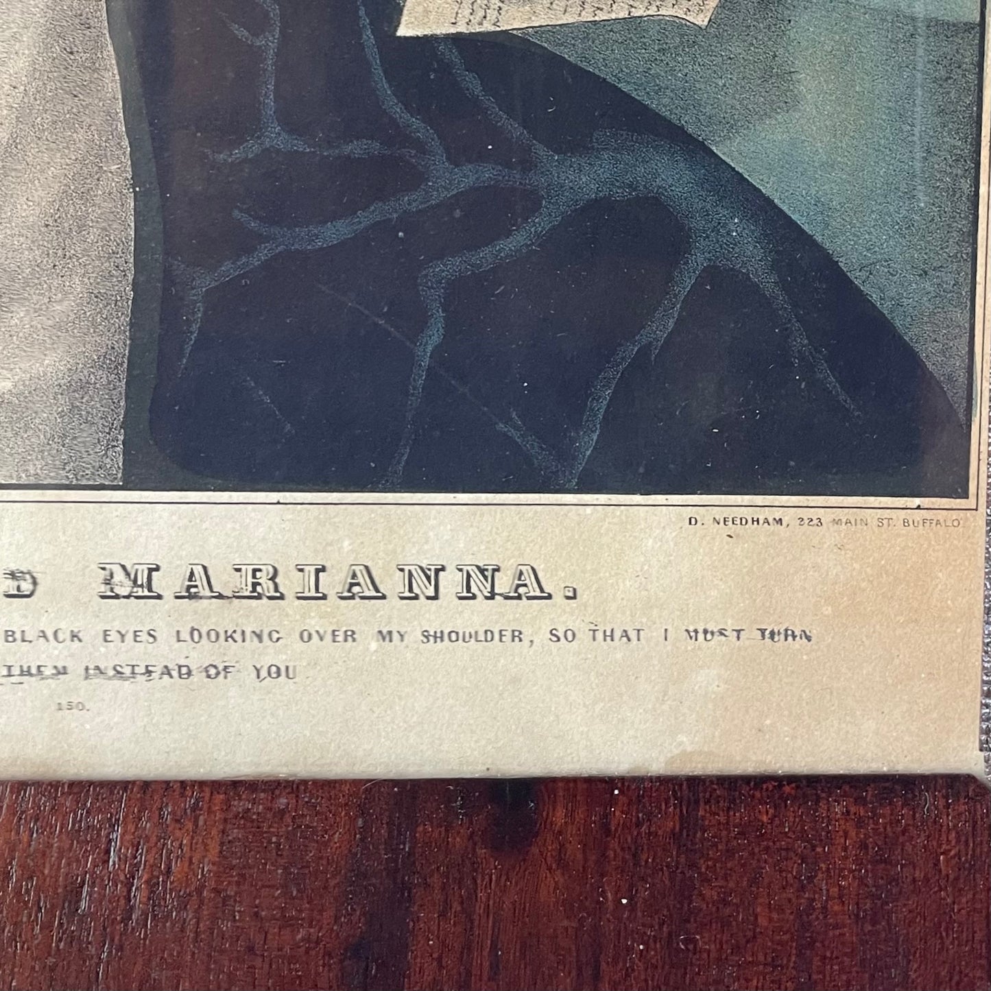 Byron & Marianna | Antique Kellogg Print