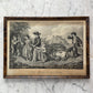 The Burial of the Bird | Victorian Print