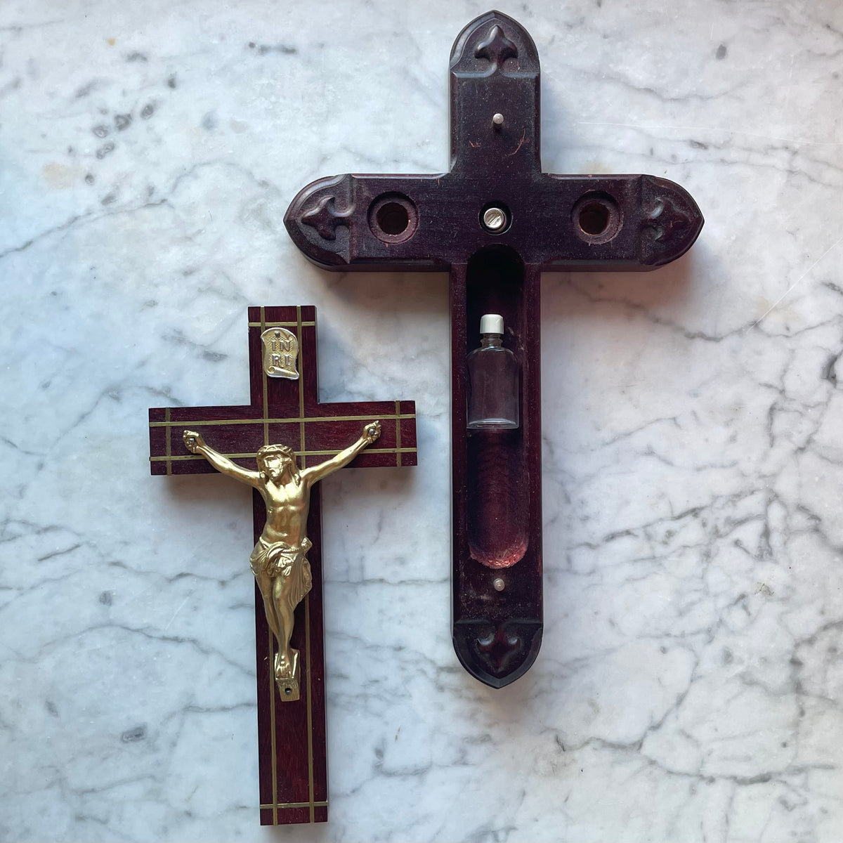 Vintage Last Rites Crucifix