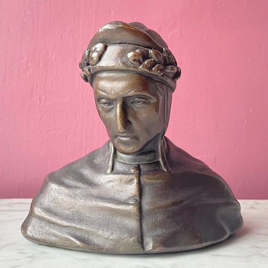 Antique Bust of Dante Aligheiri