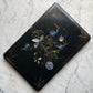 Victorian Mother of Pearl Inlaid Black Lacquer Folder