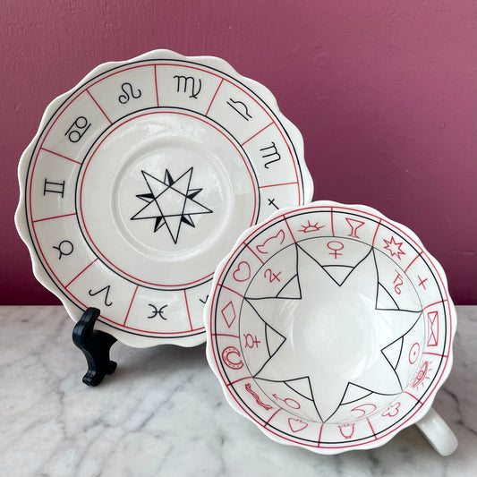 Vintage Cup of Destiny | Fortune Telling Cup