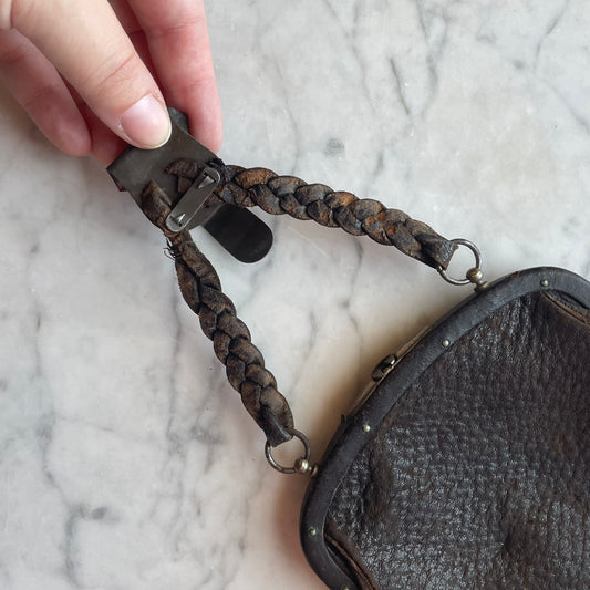 Antique Purse with Belt Chain