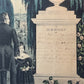 Victorian Mourning Print | Currier & Ives | 1842