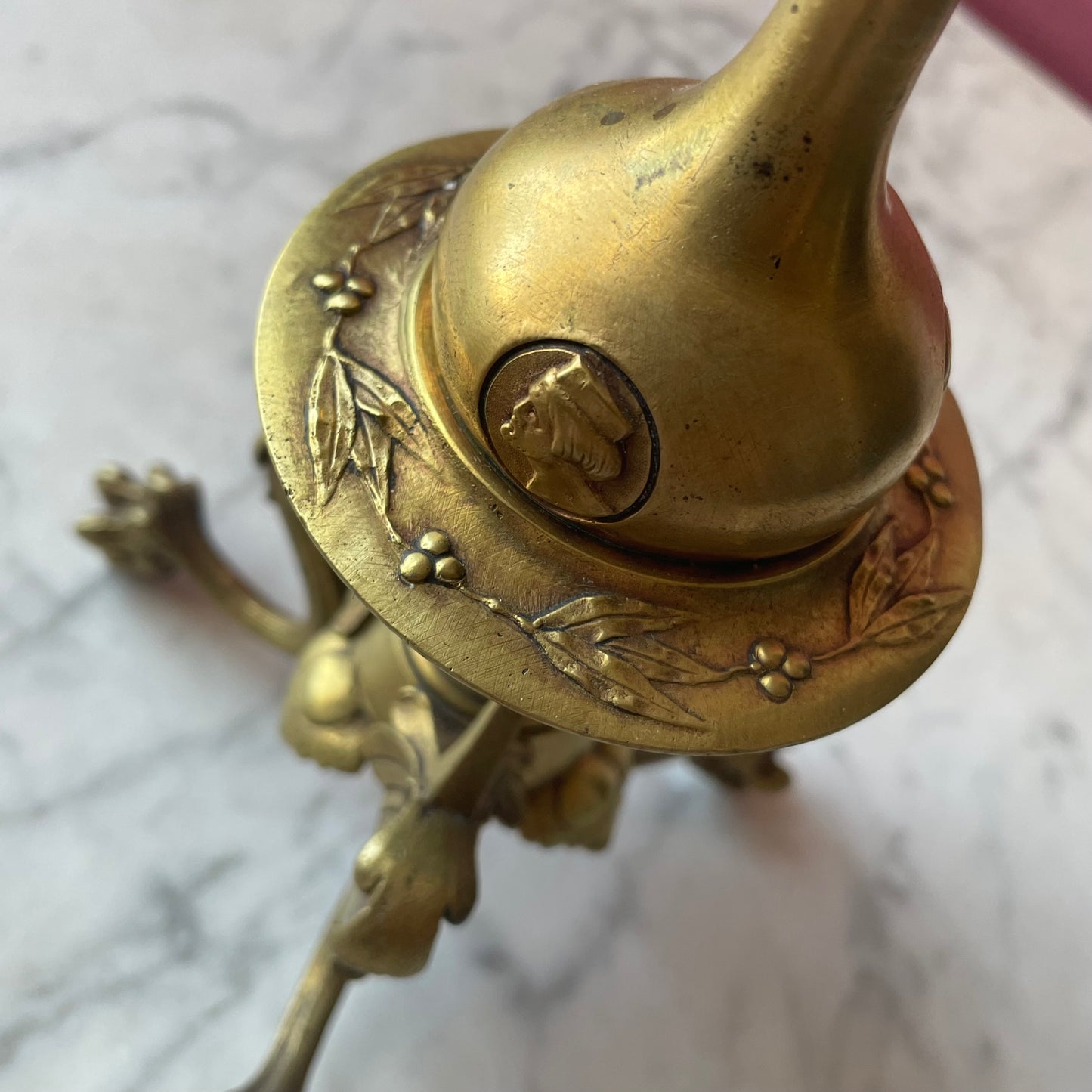 Victorian Claw Foot Candelabra