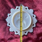 Cupid & Psyche | Antique Westmoreland Milk Glass Plate