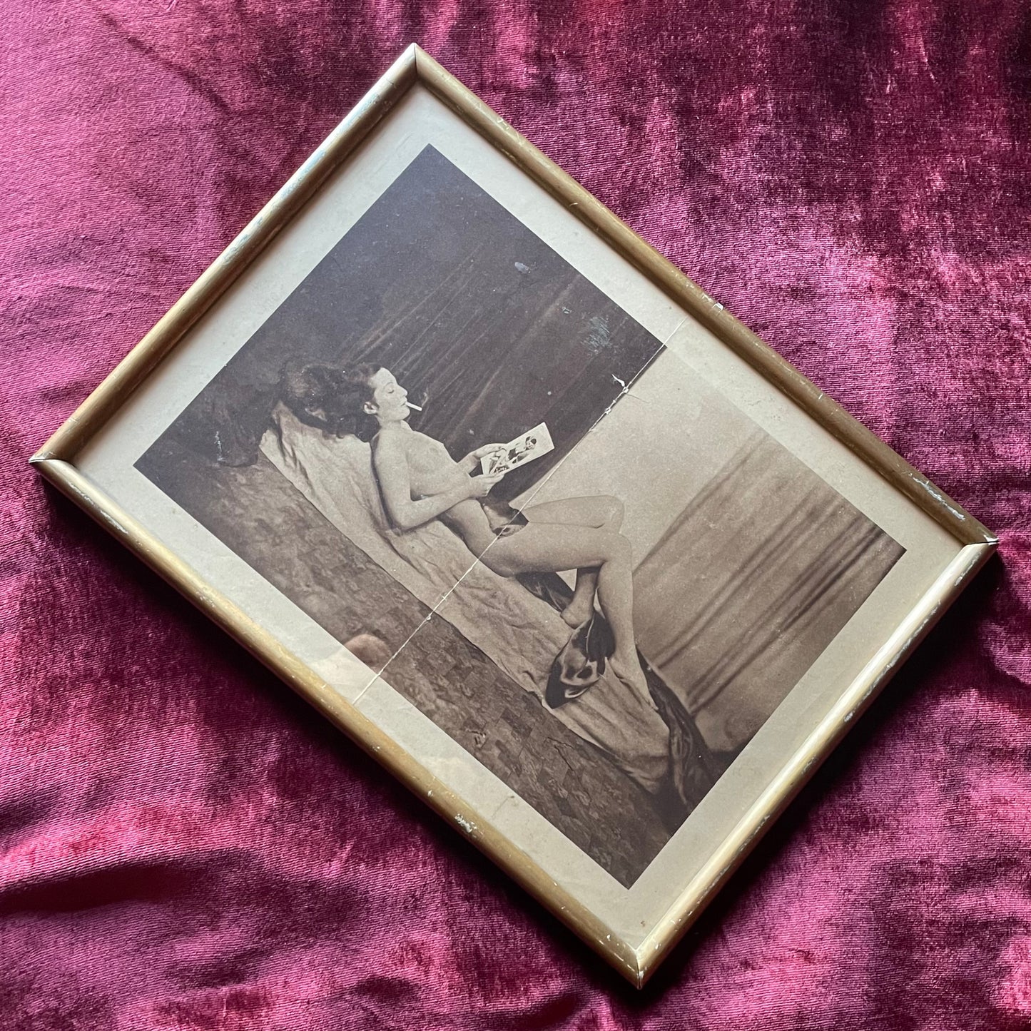 Nude Flapper | Framed Print