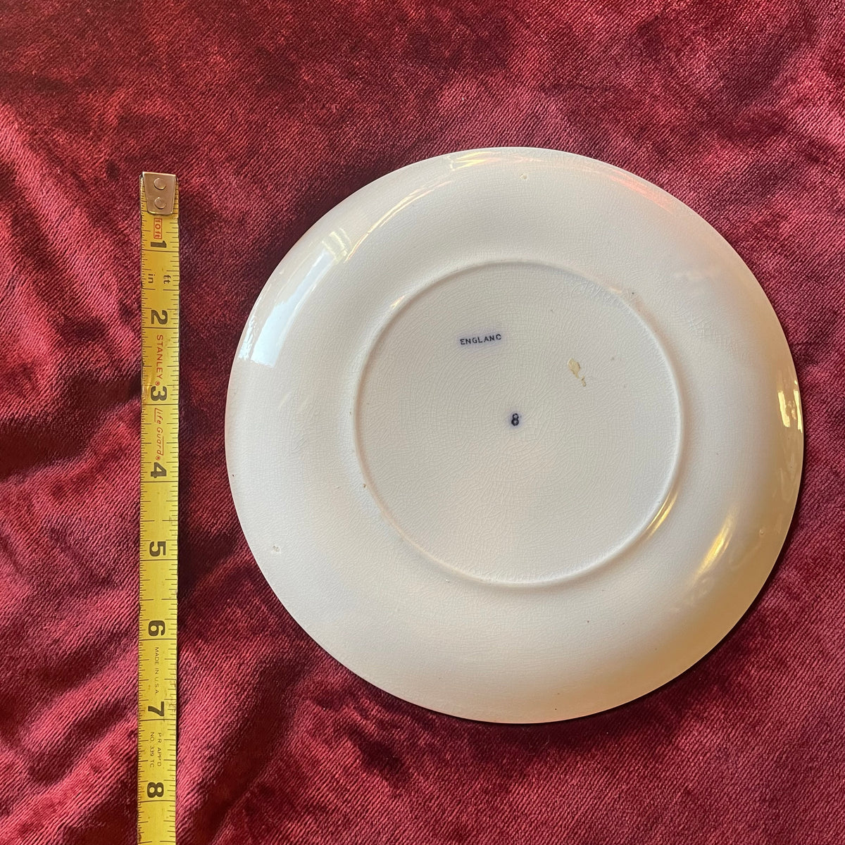 Antique Salem, MA Souvenir Transferware Plate