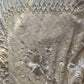 Antique Embroidered Silk Piano Shawl