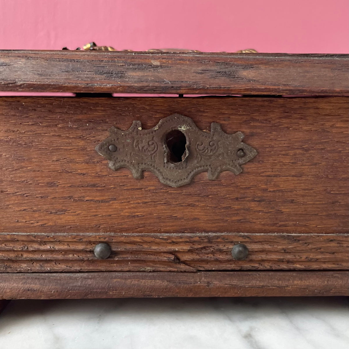 Victorian Wooden Jewelry Box