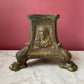 Antique Religious Metal Base