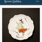 Antique Hand Painted Porcelain Dish | Signed Ida Upton Paine | House of Seven Gables, Salem, MA