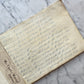 Antique Penmanship Album with Die Cuts | 1842