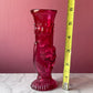 Victorian Hand Vase | Ruby Glass