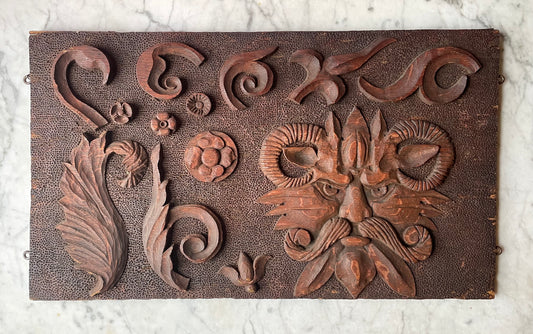 Antique Green Man Sign